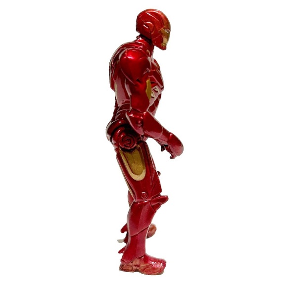 Marvel Iron Man 2 Iron Racers Turbo Racer 3.75" Action Figure Red Gold Hero 2010 - Picture 4 of 9
